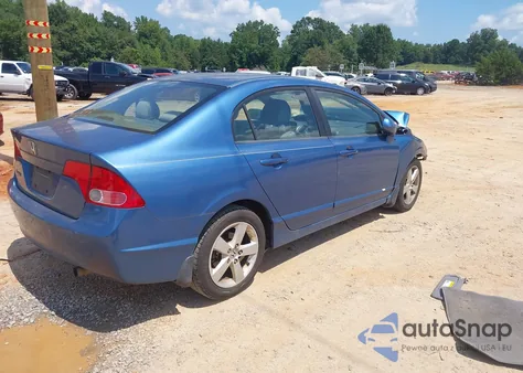 2008 Honda Civic Ex из США, поврежденный, VIN 1HGFA16888L051882
